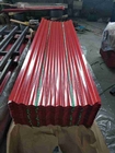Spezieller Bau, den 1.5mm Stahlüberdachungsblätter runzelte, galvanisierte gewölbte Deckung