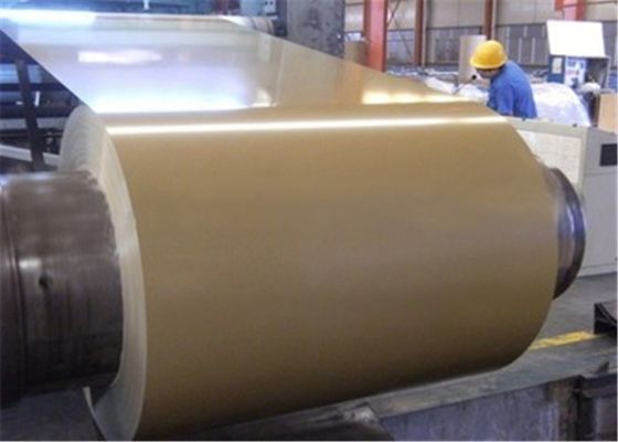kaufen 0.31mm CGCC Z100 PVDF vorgefärbte Stahlspule RAL5894 für Dach- und Gebäudeplattenanwendungen online manufacture