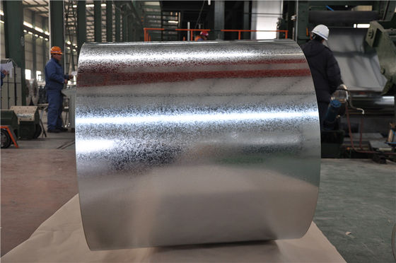 kaufen ASTM A653 JIS G3302 Heißgetränkte galvanisierte Stahlspule mit Fingerabwehroberfläche für Geräte und Bauwerke online manufacture
