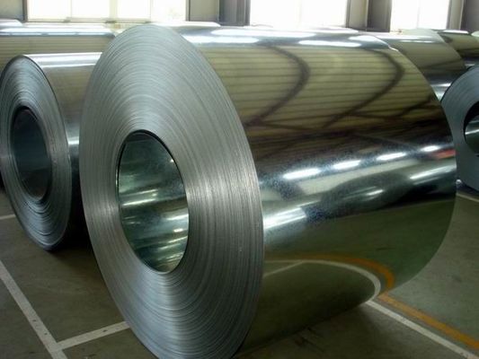 kaufen SGCC 0,35 mm Warmdip Galvanized Steel Coil mit regelmäßigen Spangeln für Baustoffe und Behälterplatte online manufacture