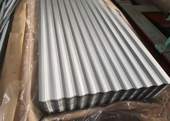 kaufen 0.5mm DX51D AZ275 Galvalume Welldachblech mit 800mm effektiver Breite für industrielle Dachdecken online manufacture